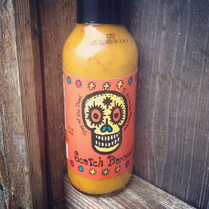 Day of the Dead Scotch Bonnet Hot Sauce